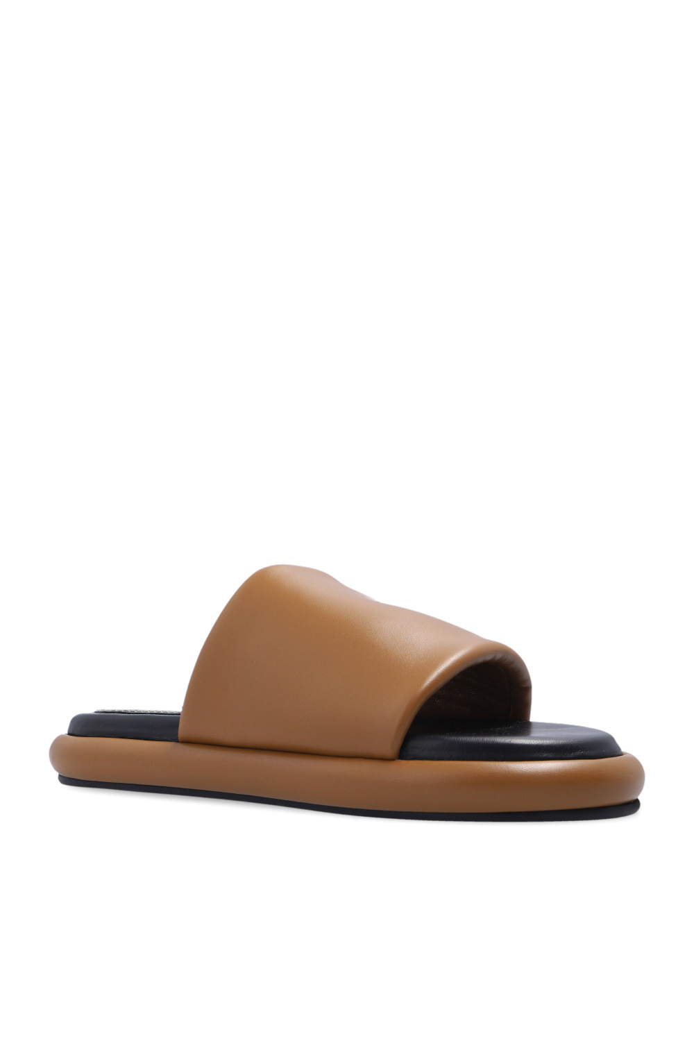 Brown Leather slides Proenza Schouler Proenza Schouler puffy